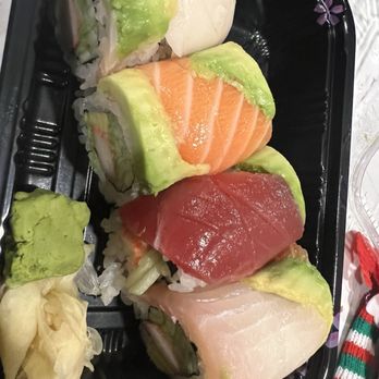 Fancy Sushi Asian Fusion - 8. Rainbow Roll - Japanese Near Me - Jacksonville, Florida