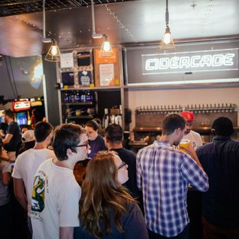 Cidercade Fort Worth - a crowd of people at a bar - Arcades Near Me - Fort Worth, Texas Cidercade Fort Worth - a crowd of people at a bar - Arcades Near Me - Fort Worth, Texas