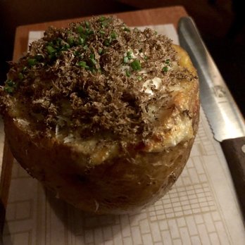 The Library - Baked potato dumont. Love this! - New American Near Me - Las Vegas, Nevada The Library - Baked potato dumont. Love this! - New American Near Me - Las Vegas, Nevada