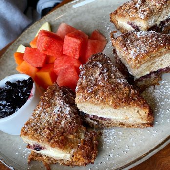 Wild Fish - Huckleberry stuffed French toast on weekends IG: ekiandsara - Seafood Near Me - Pacific Grove, California Wild Fish - Huckleberry stuffed French toast on weekends IG: ekiandsara - Seafood Near Me - Pacific Grove, California