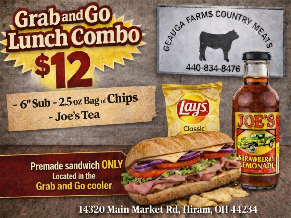 Food from Geauga Farms Country Meats