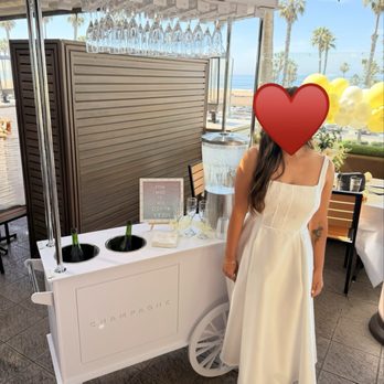 Cin Cin - Champagne cart - Party Equipment Rentals Near Me