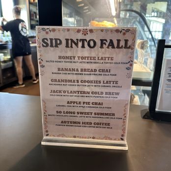 Cafe Bebida - Fall menu - Coffee & Tea Near Me - Goodyear, Arizona