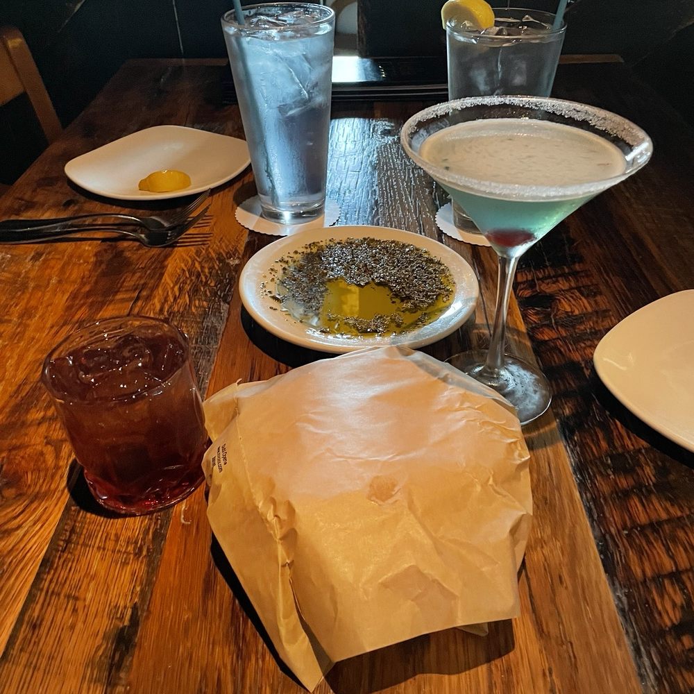 Bella Notte - Bluegrass Manhattan, free bread and olive oil/herb dip, Pixy Stick martini (yum) - Italian Near Me - Lexington, Kentucky Bella Notte - Bluegrass Manhattan, free bread and olive oil/herb dip, Pixy Stick martini (yum) - Italian Near Me - Lexington, Kentucky