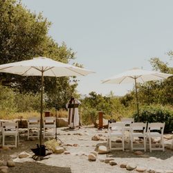 Shine Event Productions - Outdoor socially distant wedding perfectly coordinated by Jessica