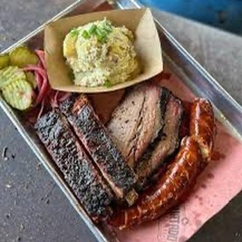 Hurtado Barbecue - The Texas Trinity Tray - Barbeque Near Me - Arlington, Texas