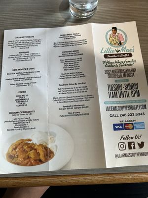 Menu photo 5 Lillie Mae's Southern Buffet Southfield, MI Menu photo 5 Lillie Mae's Southern Buffet Southfield, MI