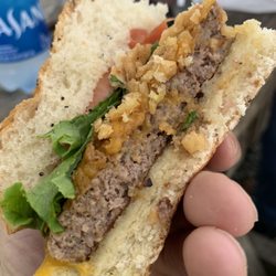 Big Wesser Riverside Pub - Big Wesser Burger $17 instead of $13 as listed on the internet. And with zero pulled pork