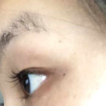 Blue Sky Nails & Lash - From this angle it looks like my eyelashes are curled... - Nail Salons Near Me - Parker, Colorado