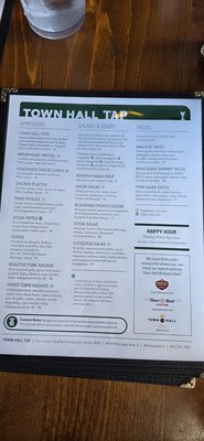 Menu photo 1 Town Hall Tap Minneapolis, MN Menu photo 1 Town Hall Tap Minneapolis, MN