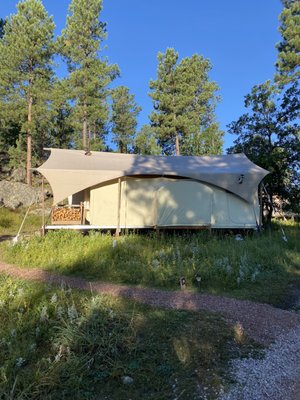 Under Canvas Mount Rushmore by null