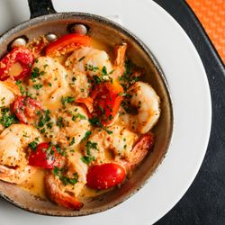 No Reservations Food & Wine Bar - Lemony garlic wild shrimp