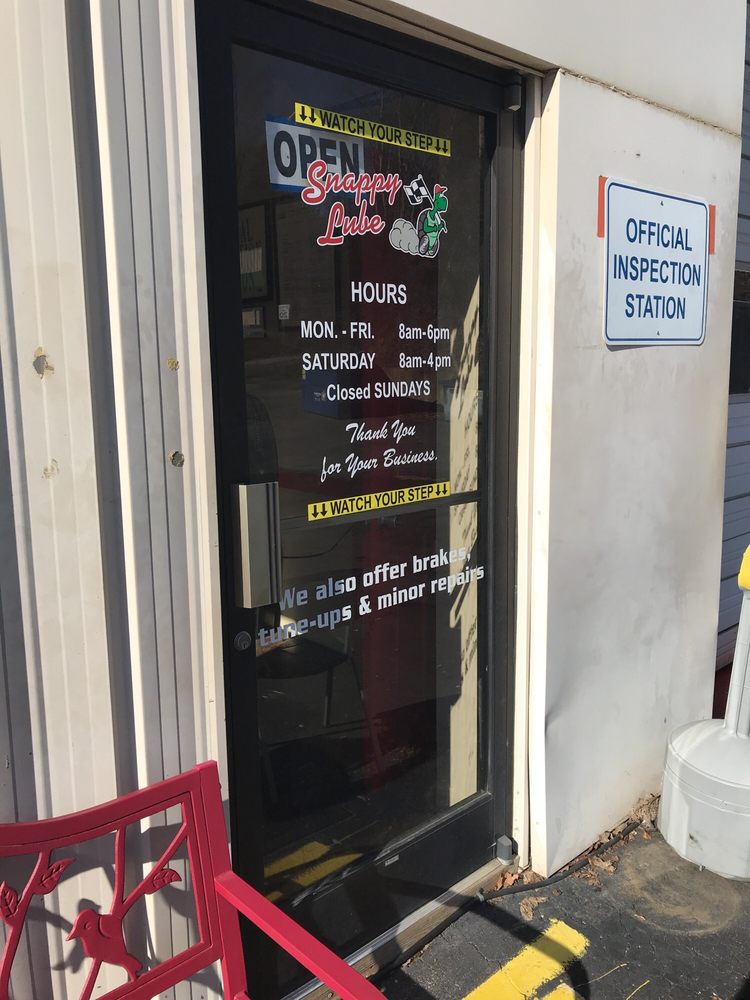 SNAPPY LUBE Updated September 2024 28 Reviews 415 E Main St