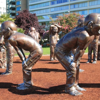 Stanley Park - Laughing Statues! - Parks Near Me - Vancouver, British Columbia