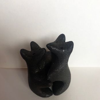 Taos Pueblo - Clay bears by local artist - Landmarks & Historical Buildings Near Me - Taos, New Mexico