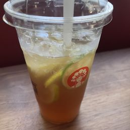 Roasted Black citrus tea(cloudy version)