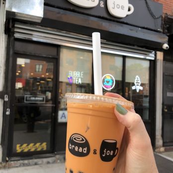 Bread & Joe - 16oz Thai milk tea boba - Coffee & Tea Near Me - Brooklyn, New York