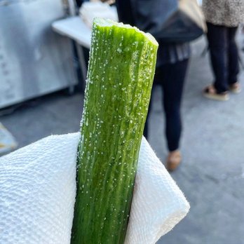 Tehran Market - a cucumber on a napkin - International Grocery Near Me - Santa Monica, California Tehran Market - a cucumber on a napkin - International Grocery Near Me - Santa Monica, California