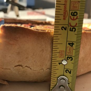 Giordano's - Nearly 2" tall crust edge - Pizza Near Me - Denver, Colorado