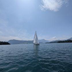 SNG - Views from our boat rental on Lake Lucerne - June 2025