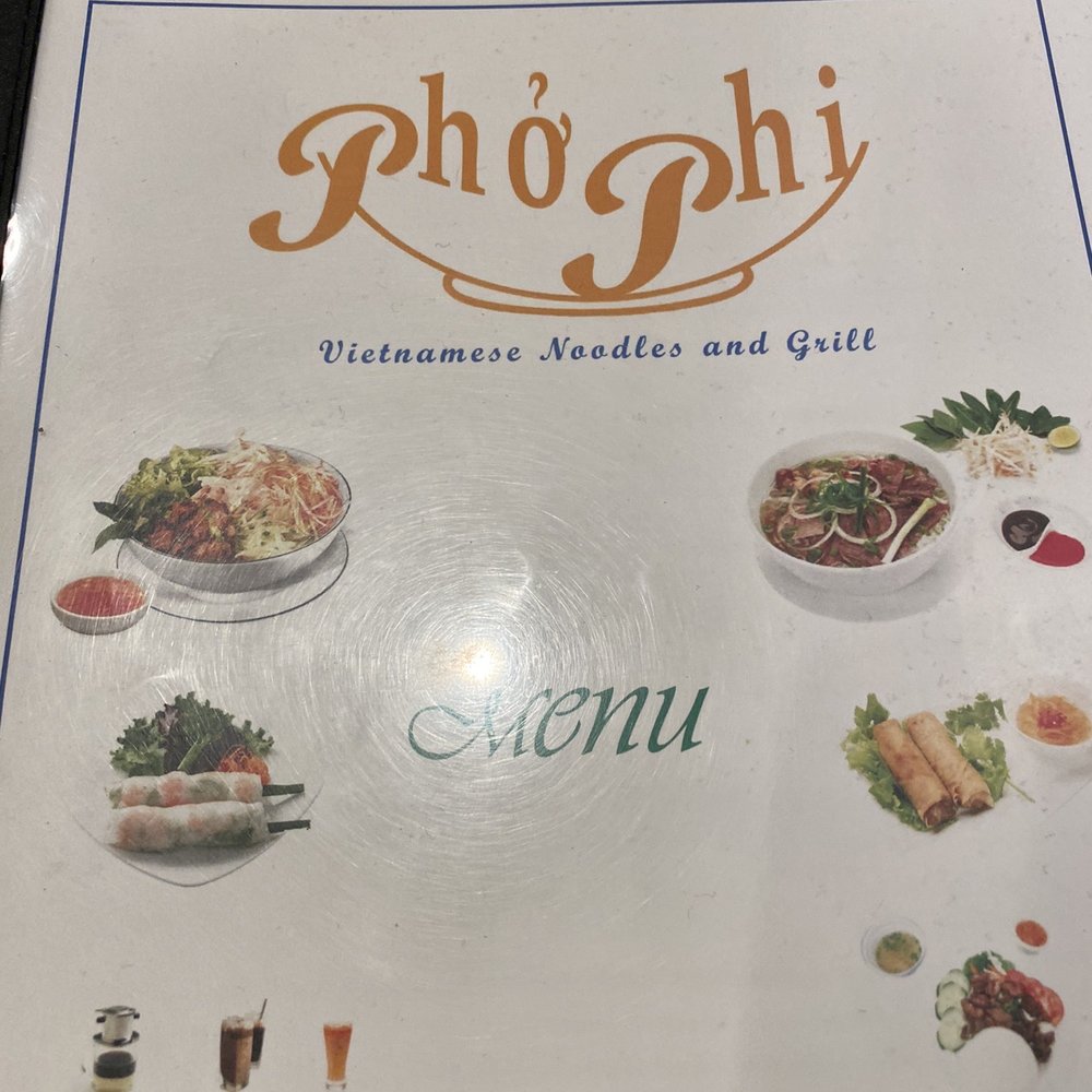 Pho Phi - Menu - Vietnamese Near Me - Austin, Texas