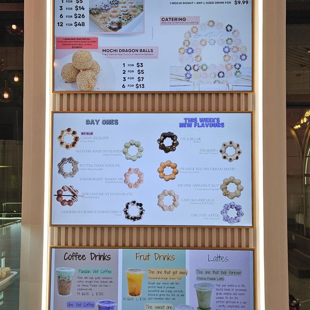 Marry Me Mochi - Menu as of Feb 2024 - Desserts Near Me - Toronto, Ontario Marry Me Mochi - Menu as of Feb 2024 - Desserts Near Me - Toronto, Ontario