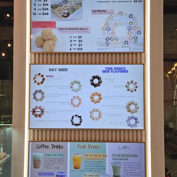 Marry Me Mochi - Menu as of Feb 2024 - Desserts Near Me - Toronto, Ontario