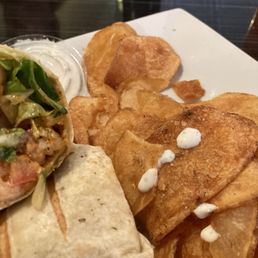 Blk Shrimp Wrap