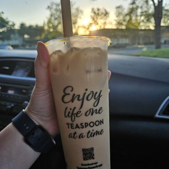 Teaspoon Roseville - House Milk Tea Signature black tea blend infused w/ cream - Bubble Tea Near Me - Roseville, California Teaspoon Roseville - House Milk Tea Signature black tea blend infused w/ cream - Bubble Tea Near Me - Roseville, California