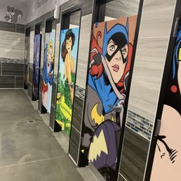 Restroom doors Restroom doors