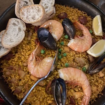 Toro Kitchen + Bar - Toro paella. Their classic recipe that everyone always enjoys! The pork belly and Spanish sausage are my favorite in there. - Tapas Bars Near Me - San Antonio, Texas Toro Kitchen + Bar - Toro paella. Their classic recipe that everyone always enjoys! The pork belly and Spanish sausage are my favorite in there. - Tapas Bars Near Me - San Antonio, Texas