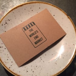 The World's End Market - Card.