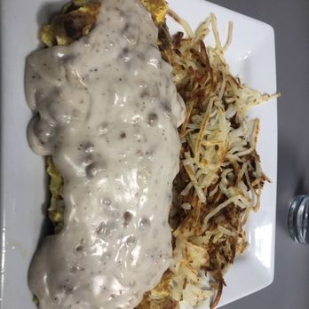 Poached - Triple triple omelette with gravy & hash browns - Breakfast & Brunch Near Me - Shelby charter Township, Michigan Poached - Triple triple omelette with gravy & hash browns - Breakfast & Brunch Near Me - Shelby charter Township, Michigan