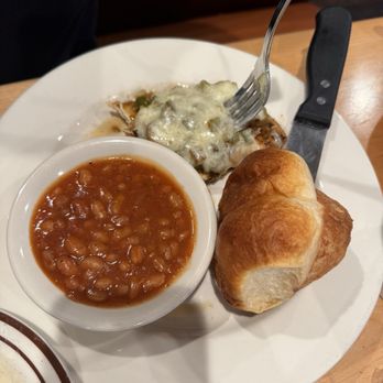Kravings - Smothered chicken and baked beans - Comfort Food Near Me - Tulsa, Oklahoma