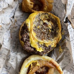 Rodeo Burger was old and the cheese was hard Rodeo Burger was old and the cheese was hard