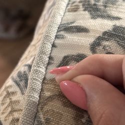 Blush Nail Spa - This looks weird because she took to much off of the nail