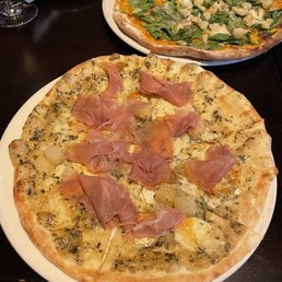 Guglielmo with brie, pear, prosciutto and rosemary Guglielmo with brie, pear, prosciutto and rosemary