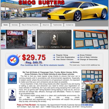 Smog Busters - Smog Check Stations Near Me - Tujunga, California Smog Busters - Smog Check Stations Near Me - Tujunga, California
