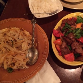 Mingalaba - House Noodle (w/ Tofu) and Ragoon Lamb. - Burmese Near Me - Burlingame, California
