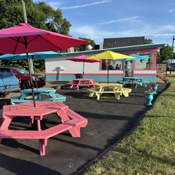 Updated outdoor seating