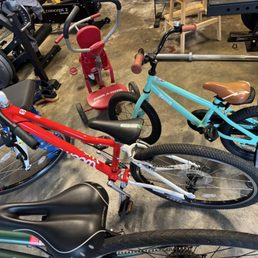 Newly tuned up bikes!