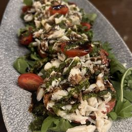 Crab Caprese