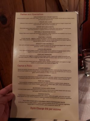 Menu photo 5 Cafe Della Via Cayucos, CA
