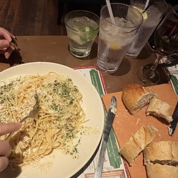 The Old Spaghetti Factory - Manager Special Half mitzra and half clam sauce - Italian Near Me - San Diego, California The Old Spaghetti Factory - Manager Special Half mitzra and half clam sauce - Italian Near Me - San Diego, California