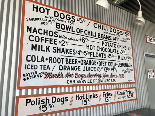 Mark's Hot Dogs by null