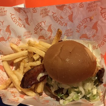 Krusty Burger - Clogger Burger - Burgers Near Me - Universal City, California