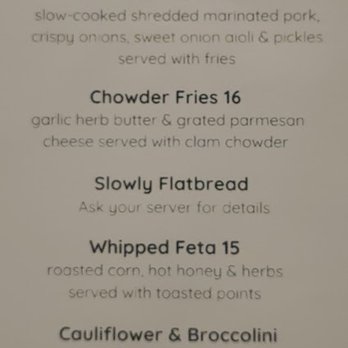 Slowly Restaurant & Lounge - Bar menu - Mediterranean Near Me - San Diego, California Slowly Restaurant & Lounge - Bar menu - Mediterranean Near Me - San Diego, California