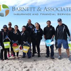 Barnett and Associates - Participating in Heal the Bay beach clean up at Hermosa Beach