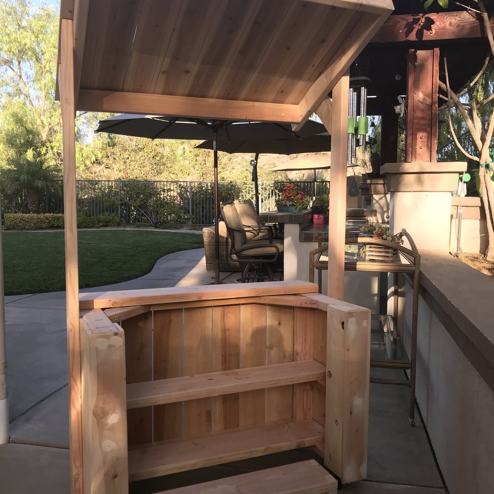 Lowe's Home Improvement - DIY Lemonade Stand (back). The tabletop isn't done here or the paint isn't on but you get the hint. - Home Decor Near Me - Carlsbad, California Lowe's Home Improvement - DIY Lemonade Stand (back). The tabletop isn't done here or the paint isn't on but you get the hint. - Home Decor Near Me - Carlsbad, California