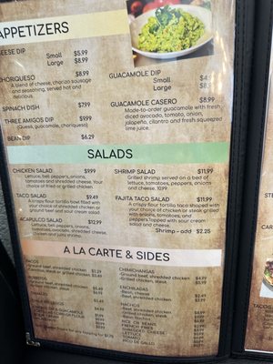 Menu photo 7 Chico's Mexican Restaurant Edmond, OK
